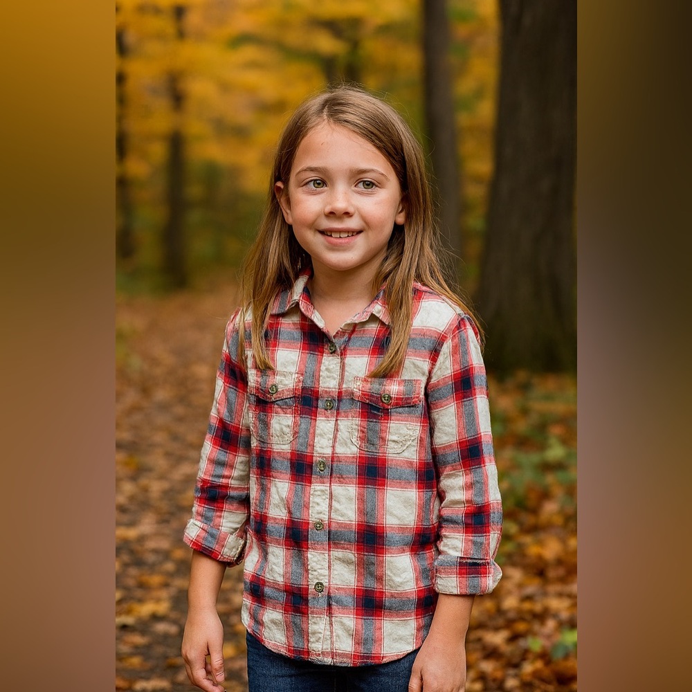 Roots Plaid Flannel Shirt - Kids